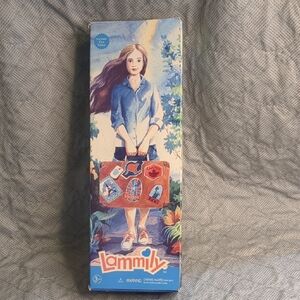 Lammily 2014 Traveler Doll with Blue Outfit